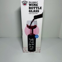 The Original Ultimate Wine Bottle Glass Holds A Full Bottle of Wine Gag Gift - £7.96 GBP