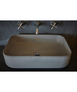 Bathroom Sink I Gray | Concrete Sink | Round Sink | Bathroom Vessel Sink... - £197.83 GBP+
