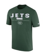New York Jets Mens Nike Legend Staff DRI-FIT T-Shirt - Large - NWT - €21,45 EUR