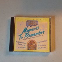 Moments to Remember - Golden Groups Of 1955 - Readers Digest (CD, 2000) EX - £4.45 GBP