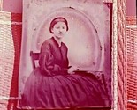 Snapshot of Antique Photograph of Woman 1960s 35mm Slide Car81 - £7.87 GBP