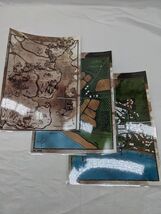 Lot Of (3) Laminated Minilaous Maps 7.5&quot; X 10&quot; - $7.48
