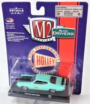1970 FORD TORINO COBRA  HOLLEY DIE-CAST 1:64 SCALE MODEL CAR GREEN - $273.16 MXN