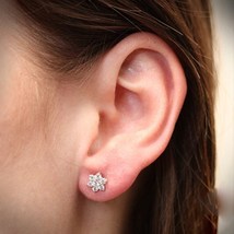 3Ct Round Cut Diamond Earring Aniversary Earring Gift Earring Engagement Earring - £60.59 GBP