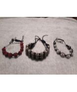 lot of 3 Braclets Shiney - $19.80