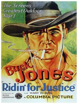 5976 Buck Jones riding for justice movie 18x24 Poster.Interior design.Decor Art - £22.30 GBP