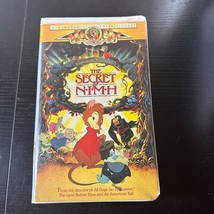 Secret of NIMH Don Bluth Director VHS MGM - £7.59 GBP
