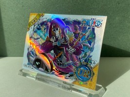 One Piece Anime Collectable Trading Card UR Insert BROOK Refractor Card # 16 - £5.50 GBP