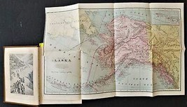 1897 antique ALASKA HISTORY w MAP sitka gold rush reindeer ketchikan mining [Har - £192.73 GBP