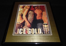 Sobe No Fear Gold Energy Drink 2006 Framed 11x14 ORIGINAL Vintage Advert... - £27.09 GBP