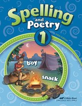Spelling &amp; Poetry 1-A Beka Book [Paperback] Kim Marie Ashbaugh - £23.05 GBP