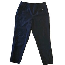 Telluride Clothing Co Gramicci Pants Womens XL Ripstop Blue Pull On Zip ... - $19.58