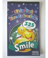 Smile Emoji Various Colorful Faces 1&quot; Foil Stickers 325 Ct (8 Sheets) Pk... - £3.50 GBP