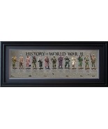 History of American Football Framed Print Poster 36x11.75 Groov Frame Mo... - $128.69