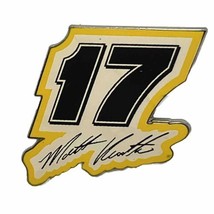 Matt Kenseth #17 DeWalt Racing Team Race Car Driver NASCAR Enamel Lapel Hat Pin - £7.81 GBP