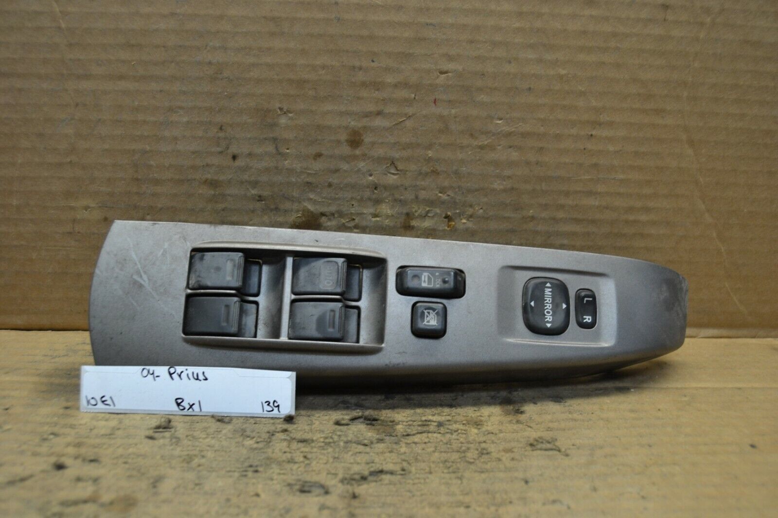 04-09 Toyota Prius Master Switch OEM Door Window 8482047050 bx1 Lock 139... - $4.99