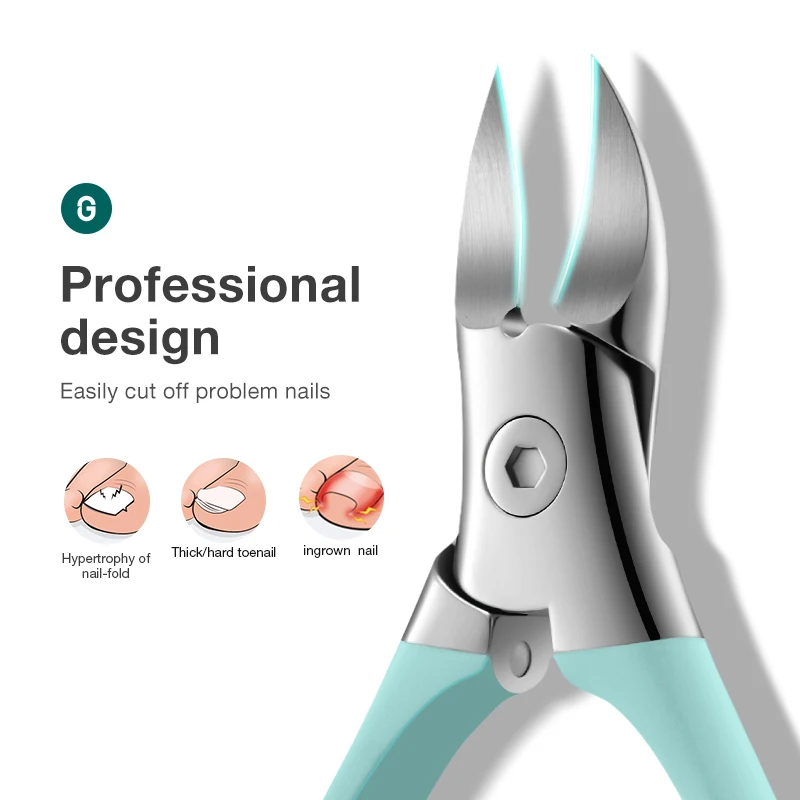 Sporting MR.GREEN ingrown Nail Clippers Toenail Cutter Stainless Steel Pedicure  - £42.21 GBP