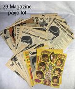 The Cowsills, Full Page Vintage Clippings Lot of 29 - $41.41 CAD