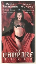 MY VAMPIRE LOVER Sealed SEDUCTION Cinema VHS Erotic HORROR &quot;NR&quot; RATED Ov... - £38.32 GBP