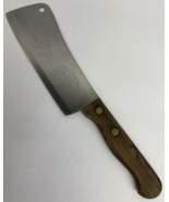 Vintage Tramontina Meat Cleaver Knife Cook Wear 6.5&quot; inch blade 1/2 Tang... - $489.88 MXN