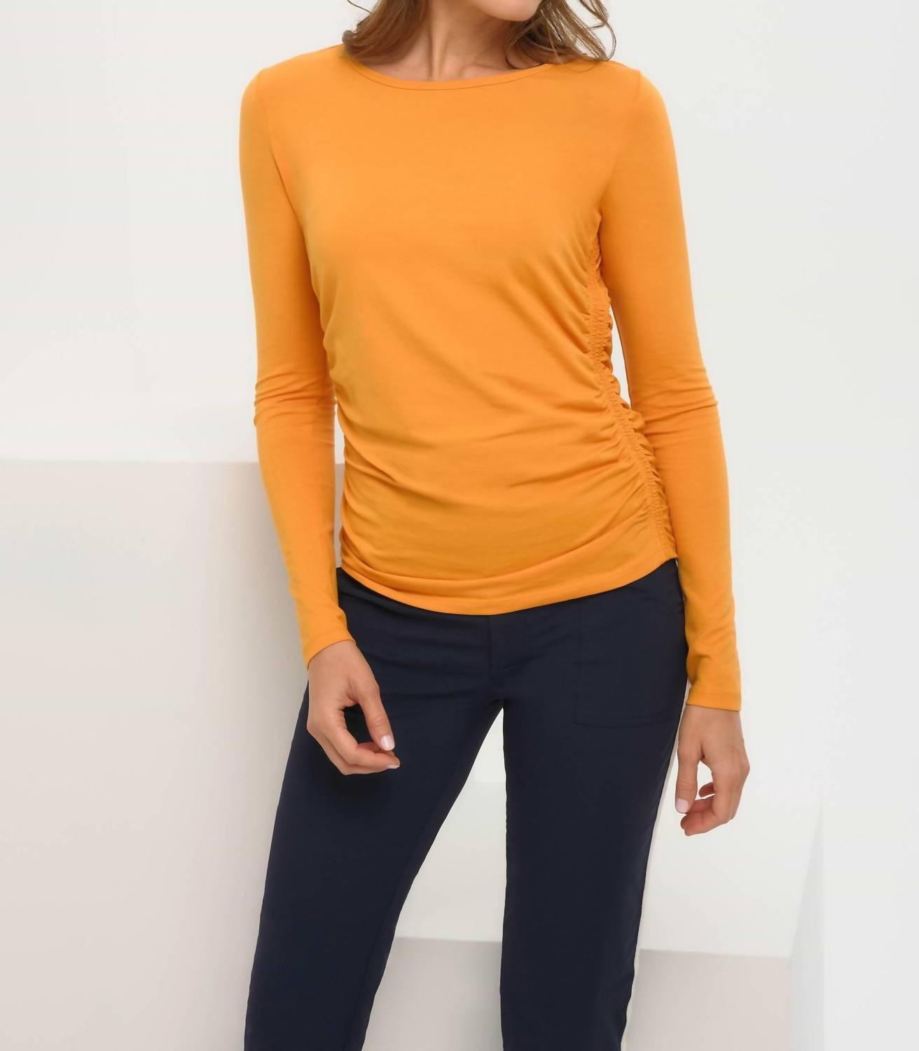 Anatomie Milly Pima Cotton Tee Tangerine - $88.00