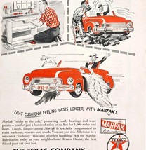 1948 Texaco Gasoline &amp; Oil Company Advertisement Marfak Chasses Lube E2H1 - $29.99