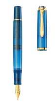 Pelikan Classic M200 Pióro wieczne EF Golden Lapis - $178.57