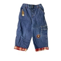 Little Legends Boys Infant baby Size 24 months Jeans Cuffed Blue Denim F... - £10.07 GBP