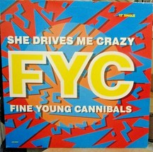 Fine Young Cannibals-She Drives Me Crazy-Lp-1989-NM/EX   12&quot; Single - £11.84 GBP
