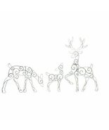 Puleo 315-YD0819L/3 Buck, Doe and Baby Deer 3-Pc. Set, LED White Lights ... - €229,74 EUR
