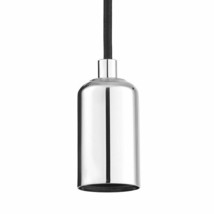 Studio pendant  light by Endon lighting in chrome RRP £27.99- inc ceiling rose - £14.66 GBP