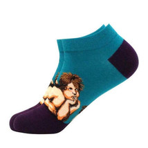 Famous Art Ankle Socks - Two Cherubs / Medium - $3.07