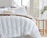 SLEEP ZONE Luxury Seersucker Queen Comforter Set 3-Piece, Soft &amp; Lightwe... - $58.99