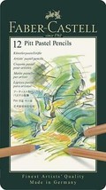 Pack of 12 Faber Castell Pitt Pastel Pencil Set Thick lead German made draw AUD - £51.91 GBP
