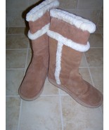 Michael Kors Winter Tall Suede Boot II - Size 9 - Walnut - $49.99