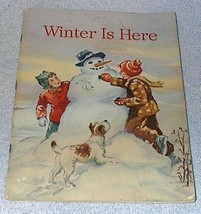 Winter is Here Childs Primer Reader 1950 Basic Science Education  - £5.64 GBP