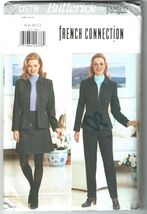 Butterick 4678 Sewing Pattern Misses Suit Jacket Skirt French Connection... - $7.56