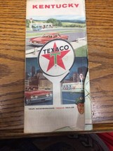 Vintage 1961 Texaco Road Map! Louisville - £14.34 GBP