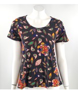 LuLaRoe Classic Top Size Small Black Pink Blue Short Sleeve Printed Tee ... - $182.61 MXN LuLaRoe Classic Top Size Small Black Pink Blue Short Sleeve Printed Tee ... - $182.61 MXN