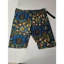 Buttery Soft Paisley Mandala Layers Shorts 1XL - $11.88