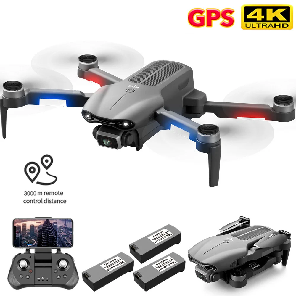 2021 NEW F9 GPS Drone 4K Dual HD Camera Professional Aerial Photography - £105.04 GBP+