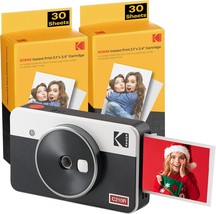 Kodak Mini Shot 2 Retro | 68-Sheet Bundle | Wireless Portable Instant, Ios. - £136.16 GBP