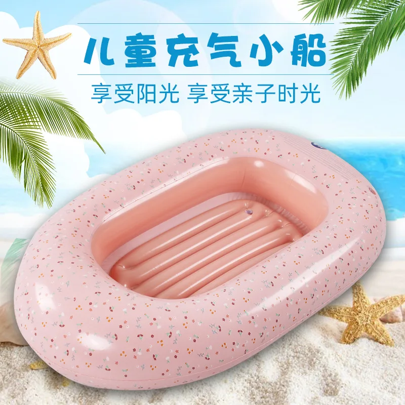 Hot Selling Pink Children&#39;s Inflatable Boat Water Kayak Sitting Swimming - £16.90 GBP