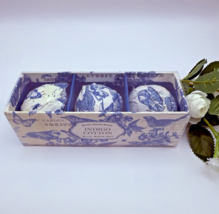 Michel Design Works Indigo Cotton Bath Bomb Set 3-Pack New Sealed Gift R... - $25.94 CAD