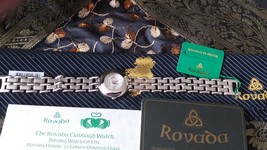 Vintage but Brand New Rowada Irish Celtic Claddagh Lady Watch in Origina... - $2,426.43 MXN