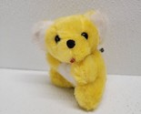 Gund Yellow Koala Bear Mini 4&quot; Plush Stuffed Animal 1976 Vintage - $17.73