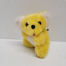 Gund Yellow Koala Bear Mini 4&quot; Plush Stuffed Animal 1976 Vintage - £14.00 GBP