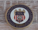 USN NCIS Naval Criminal Investigative Support World Wide Challenge Coin ... - $38.60