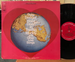 Pete Seeger Waist Deep in the Big Muddy + Children&#39;s Concert Vinyl 2 LP Lot Folk - £10.26 GBP