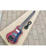 Red 6 Strings Headless Electric Guitar,Ash Body&Rosewood Fingerboard   SD396 - $269.00
